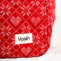 Red heart - Diaper side bag