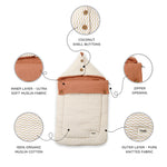 100% Organic Muslin Cotton Baby Carrier Nest