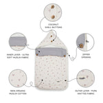 100% Organic Muslin Cotton Baby Carrier Nest