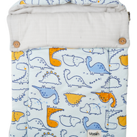 DinoWrap-a-Saurus - 100% Organic Cotton Baby Carrier Nest