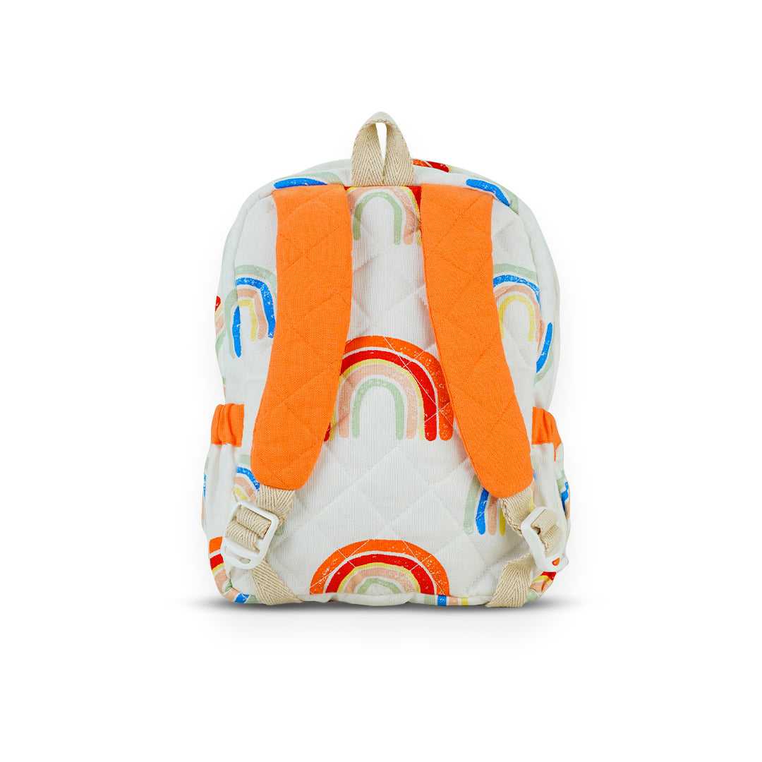 Orange Rainbow - School backpack