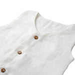 Coconut Kisses - 100 % Organic Muslin Cotton Jabla