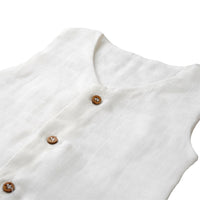 Coconut Kisses - 100 % Organic Muslin Cotton Jabla