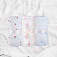 Hop & Hug Theme - 100% Organic Muslin Cotton Baby Swaddle